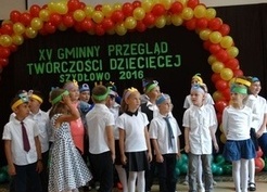 Zdjęcie z galerii: 048_2016 XV Gminny Przegląd Twórczości Dziecięcej