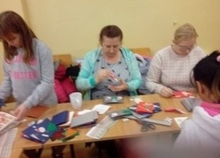 Zdjęcie z galerii: Warsztaty - karty świąteczne 2017