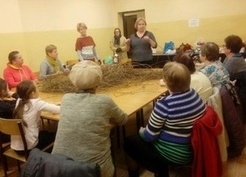 Zdjęcie z galerii: Warsztaty - wianki świąteczne