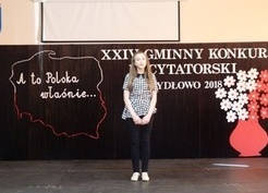 Zdjęcie z galerii: XXIV Gminny Konkurs Recytatorski