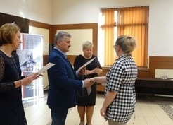 Zdjęcie z galerii: IV Gminne Dyktando dla Dorosłych
