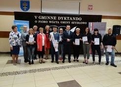 Zdjęcie z galerii: Gminne Dyktando o Pióro Wójta Gminy Szydłowo