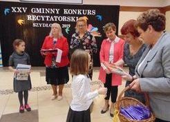 Zdjęcie z galerii: XXV Gminny Konkurs Recytatorski