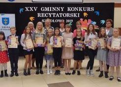 Zdjęcie z galerii: XXV Gminny Konkurs Recytatorski