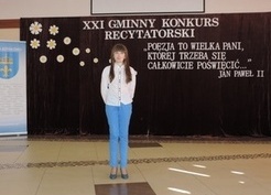 Zdjęcie z galerii: 45_2015 XXI Gminny Konkurs Recytatorski
